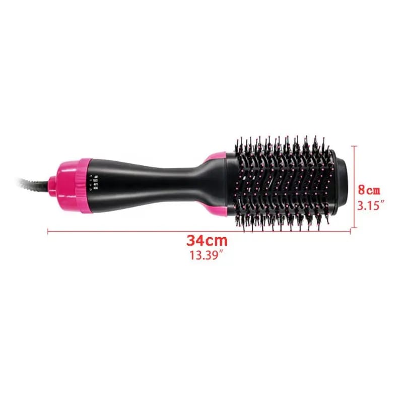 PREMIUM Electric hair straightener brush / dryer One Step Hair Dryer and Volumizer, Hot Air Brush, 3 in 1 Styling Styler, Straightener Minimized Heat Damage For Women & Men, Machine Brush Electric