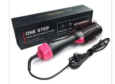 PREMIUM Electric hair straightener brush / dryer One Step Hair Dryer and Volumizer, Hot Air Brush, 3 in 1 Styling Styler, Straightener Minimized Heat Damage For Women & Men, Machine Brush Electric