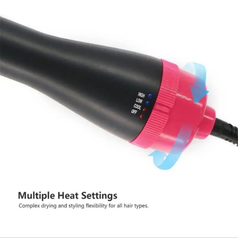 PREMIUM Electric hair straightener brush / dryer One Step Hair Dryer and Volumizer, Hot Air Brush, 3 in 1 Styling Styler, Straightener Minimized Heat Damage For Women & Men, Machine Brush Electric