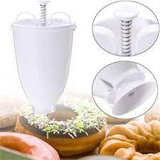 PROFESSIONAL Donut Maker Dispenser,Donut Mould Easy and Fast to Make,Portable Manual Donut Machine Tool for Waffle Maker  DIY Dessert Artifact Baking Mold Home Kitchen Bakery Supplies