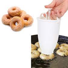 PROFESSIONAL Donut Maker Dispenser,Donut Mould Easy and Fast to Make,Portable Manual Donut Machine Tool for Waffle Maker  DIY Dessert Artifact Baking Mold Home Kitchen Bakery Supplies
