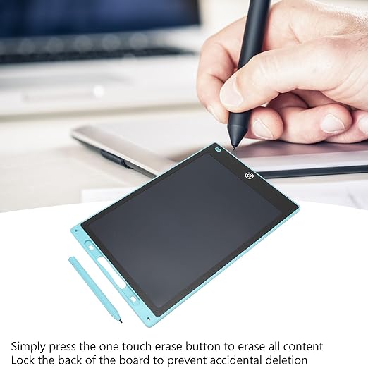 PREMIUM LCD tablet Portable LCD Writing Pad Board Slate Drawing Tablet Record Notes Digital Notepad with Pen Handwriting Pad Paperless Graphic Tablet for Kids at Home School, Writing Pads- 12 Inch