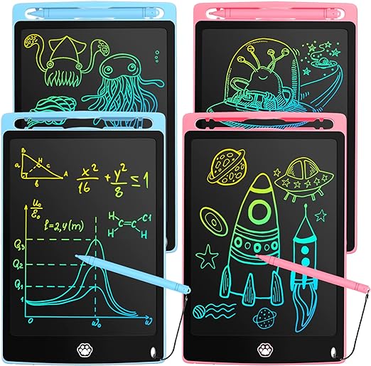 PREMIUM LCD tablet Portable LCD Writing Pad Board Slate Drawing Tablet Record Notes Digital Notepad with Pen Handwriting Pad Paperless Graphic Tablet for Kids at Home School, Writing Pads- 12 Inch