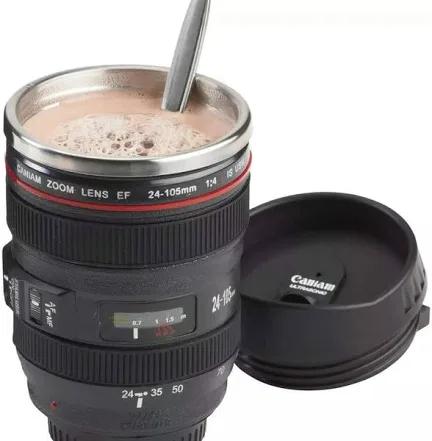 NEW Camera Lens Coffee Mug 450ml + SPOON Gifts for Him, Dad Gifts, Photography, Camera accessories, Novelty Gifts, Gifts for Him