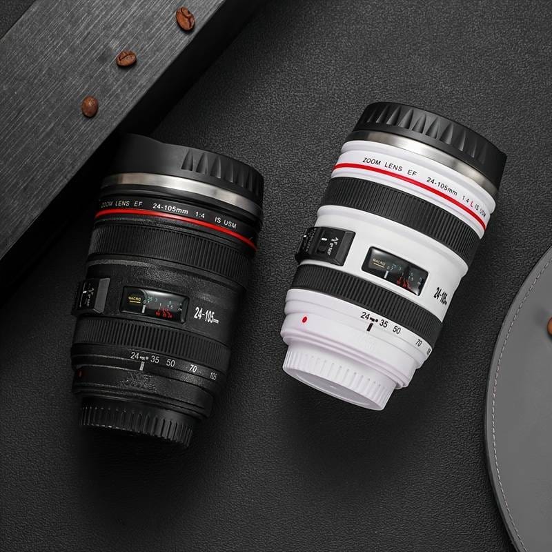 NEW Camera Lens Coffee Mug 450ml + SPOON Gifts for Him, Dad Gifts, Photography, Camera accessories, Novelty Gifts, Gifts for Him