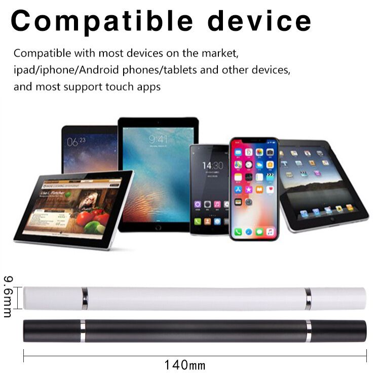 New Capacitive Stylus Touch Screen Pen Touch Pencil Universal for iPad Phones Android Xiaomi Samsung Huawei Compatible with All Capacitive Touch Screen