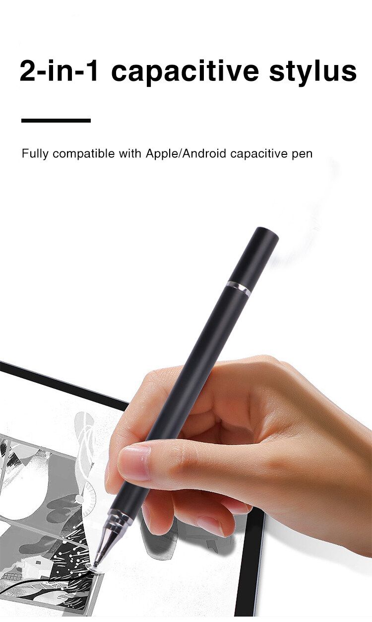 New Capacitive Stylus Touch Screen Pen Touch Pencil Universal for iPad Phones Android Xiaomi Samsung Huawei Compatible with All Capacitive Touch Screen