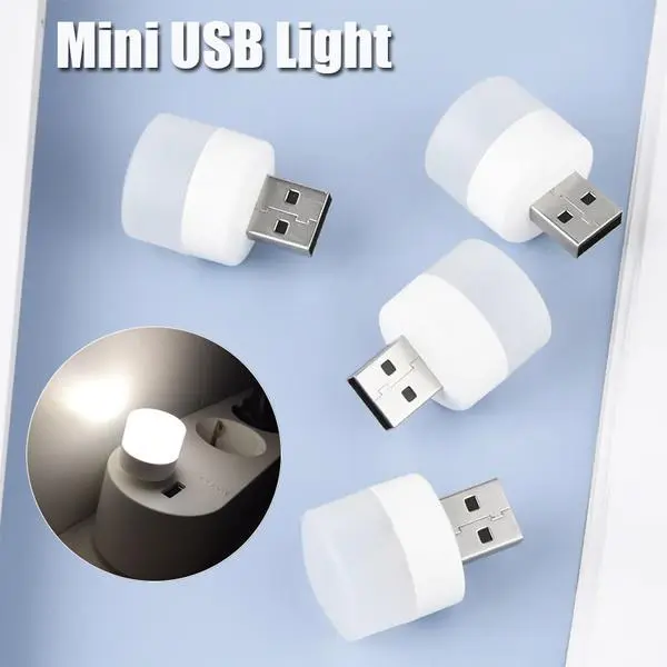 USB Night Light Eye Protection Reading Light Mini 5V LED For Computer Lamp Mobile Power Light