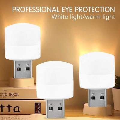 USB Night Light Eye Protection Reading Light Mini 5V LED For Computer Lamp Mobile Power Light