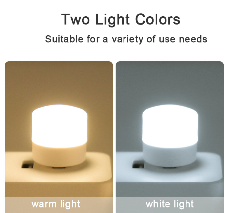 USB Night Light Eye Protection Reading Light Mini 5V LED For Computer Lamp Mobile Power Light