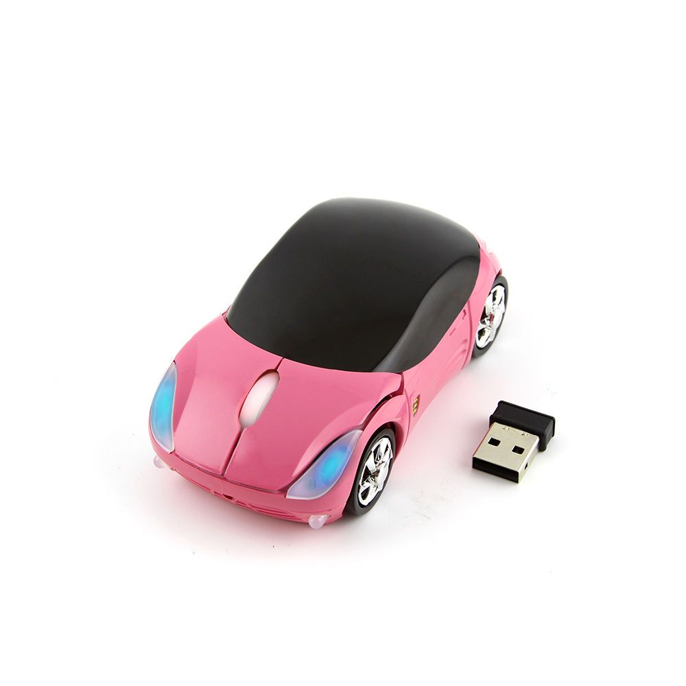 Car Mouse Sports Car Racing Ferrari Personality Creative fashion cartoon car home Cool USB wireless mouse