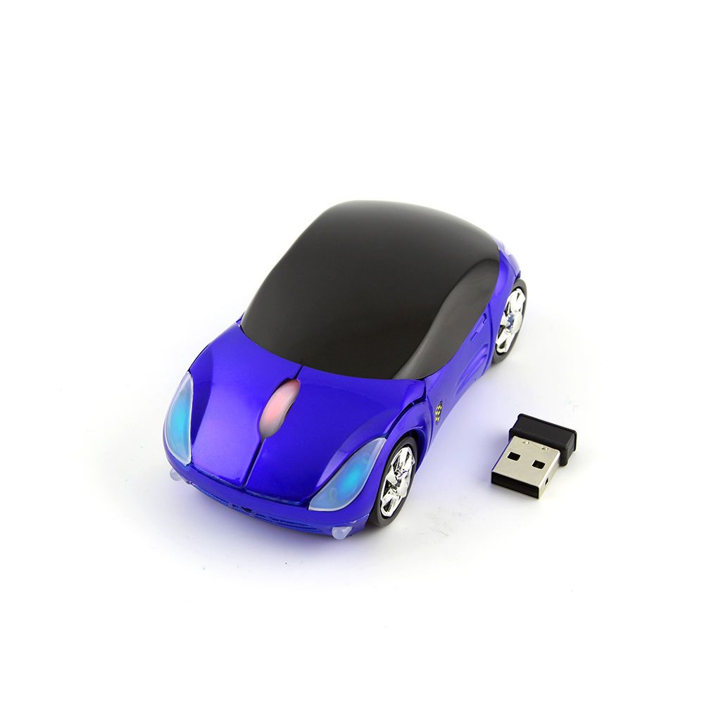 Car Mouse Sports Car Racing Ferrari Personality Creative fashion cartoon car home Cool USB wireless mouse