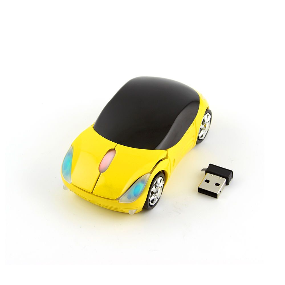 Car Mouse Sports Car Racing Ferrari Personality Creative fashion cartoon car home Cool USB wireless mouse