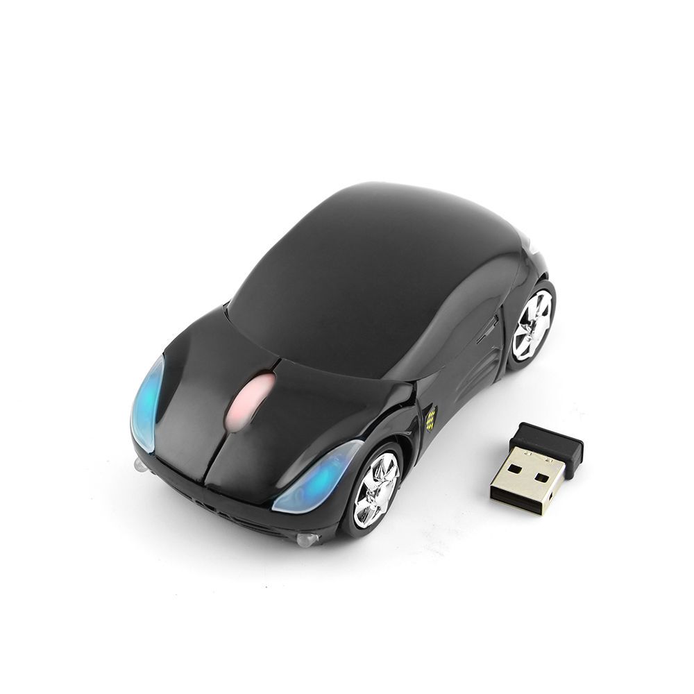 Car Mouse Sports Car Racing Ferrari Personality Creative fashion cartoon car home Cool USB wireless mouse