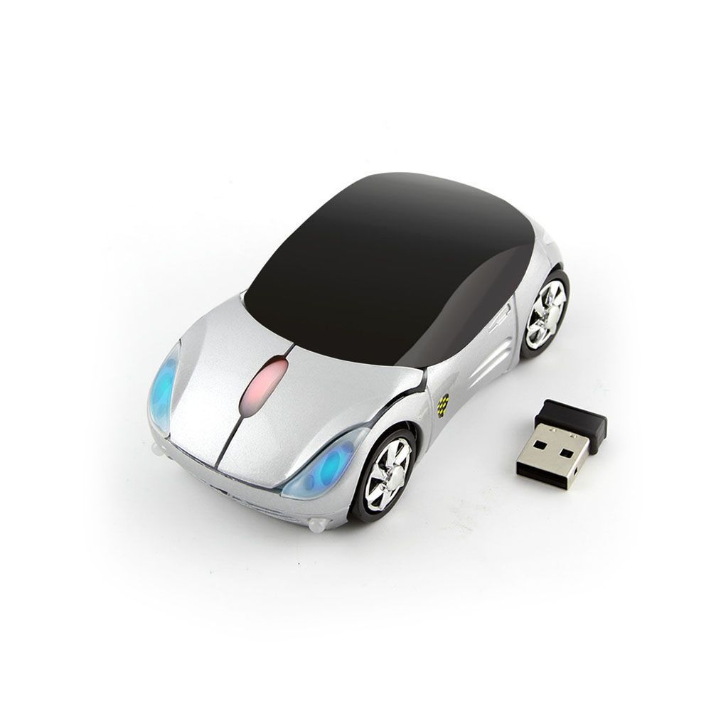 Car Mouse Sports Car Racing Ferrari Personality Creative fashion cartoon car home Cool USB wireless mouse