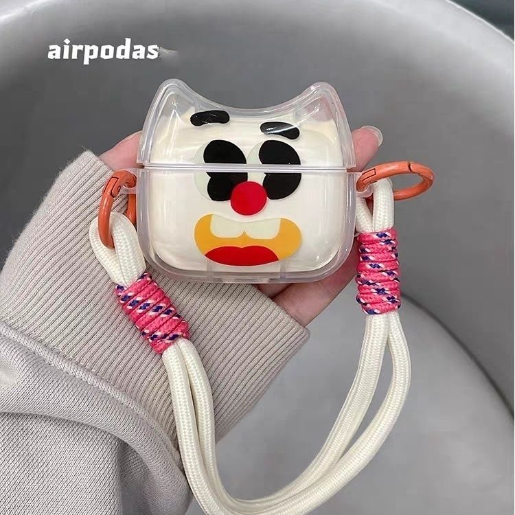 Instagram couple funny cartoon emoji for AirPodsPro case second generation protective case Apple Bluetooth