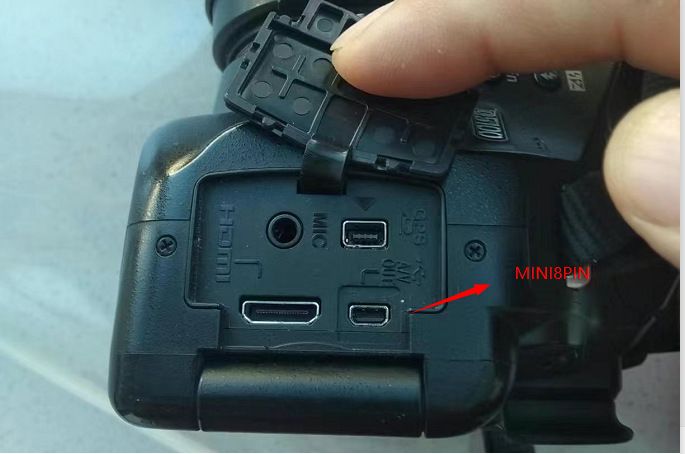 Suitable for Nikon Sanyo digital camera data cable 8P 8-pin UC-E6,E7,E60,S6,S7