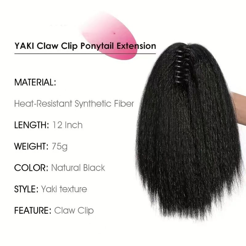 New fashion Ponytail wig & Claw Clip Ponytail Hair Extensions Long Wigs &Soft Corn Curly Wig Fluffy