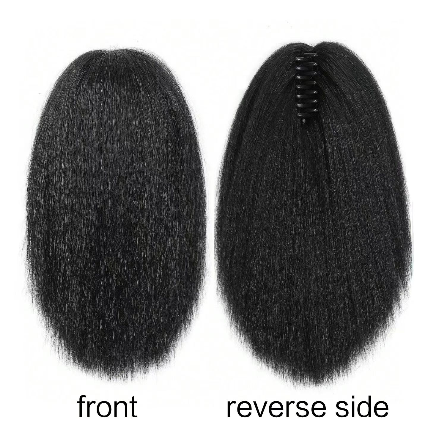 New fashion Ponytail wig & Claw Clip Ponytail Hair Extensions Long Wigs &Soft Corn Curly Wig Fluffy