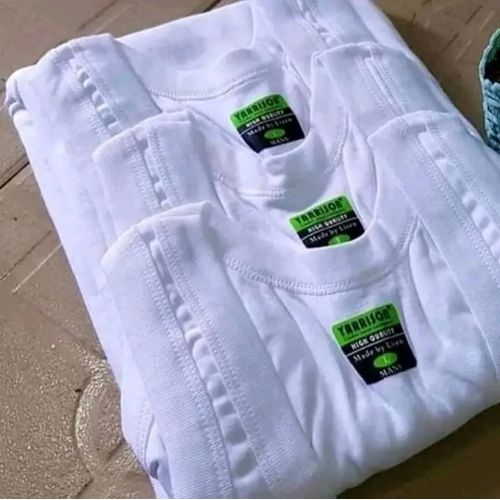 Fashion 3 Pack White Vests
