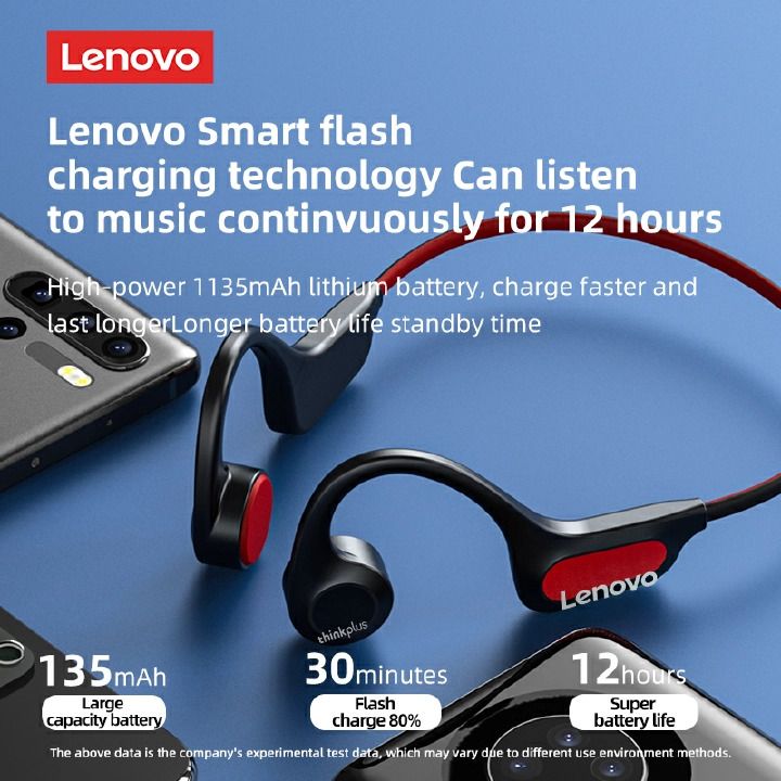 Lenovo X3 Pro Bone Conduction Bluetooth Wireless Headphones