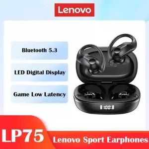 Lenovo LP75 Bluetooth 5.3 Earphones Noise Reduction Gaming