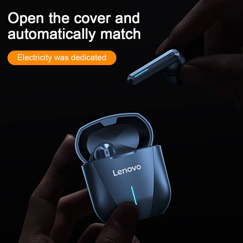 Lenovo XG01 Gaming Earbuds 50ms Low Latency TWS Bluetooth HIFI Earphone With Mic