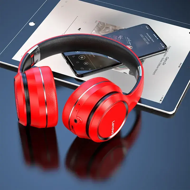Lenovo HD200 Bluetooth Earphones Noise Cancellation HIFI Stereo Gaming Headset