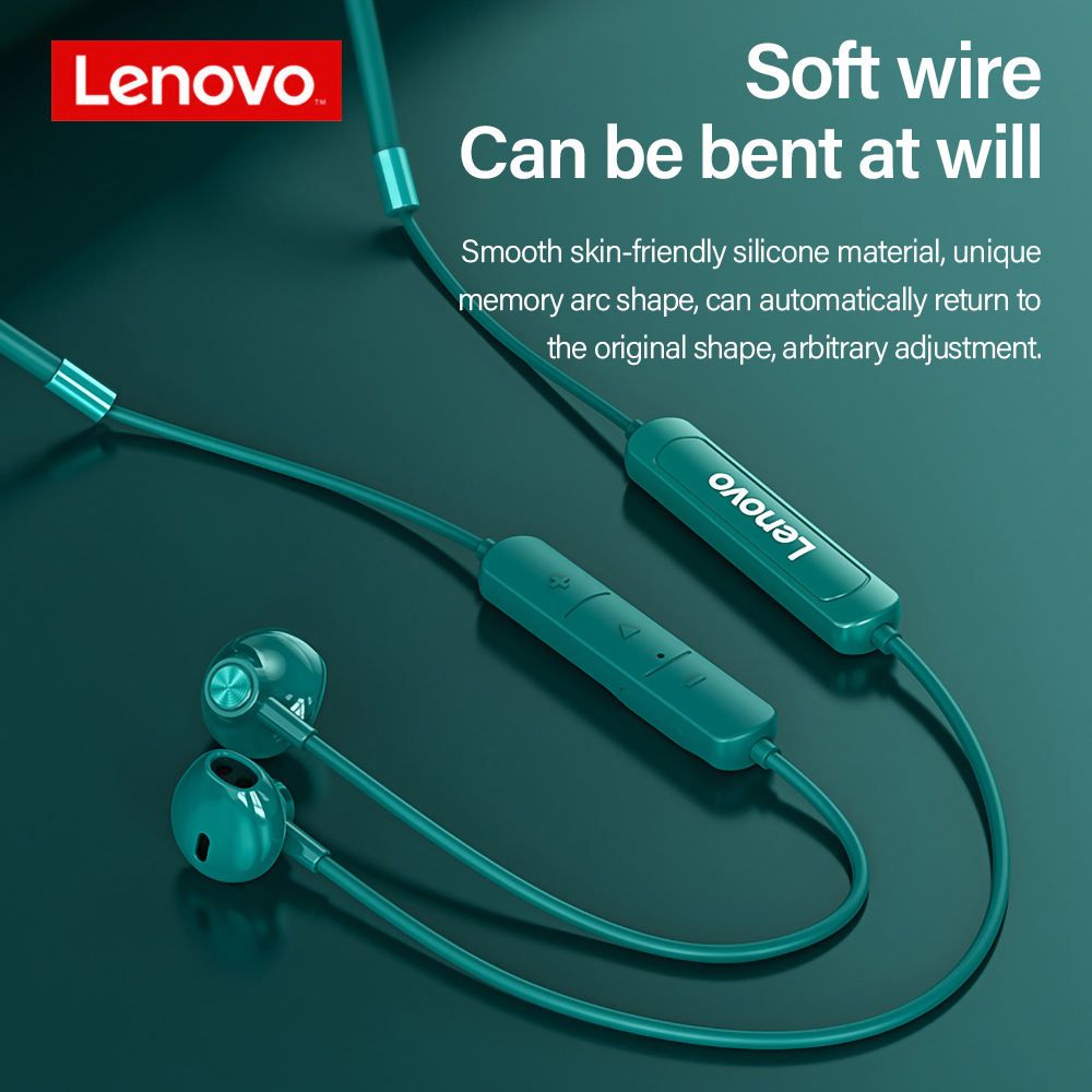 Lenovo SH1 Wireless Bluetooth 5.0 Neckband Sports Headphones Earphones Headset