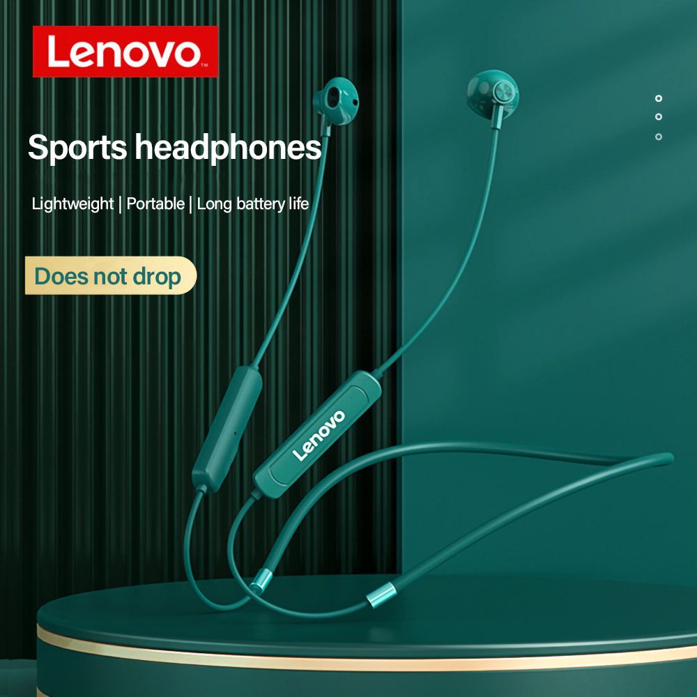 Lenovo SH1 Wireless Bluetooth 5.0 Neckband Sports Headphones Earphones Headset