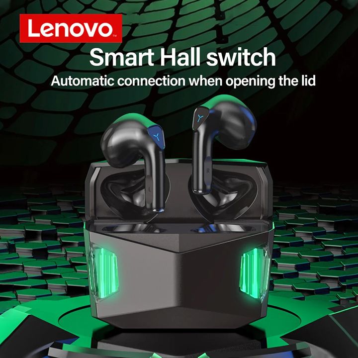 Lenovo ThinkPlus GM5 Bluetooth Earphones Wireless TWS Earbuds Headset Waterproof