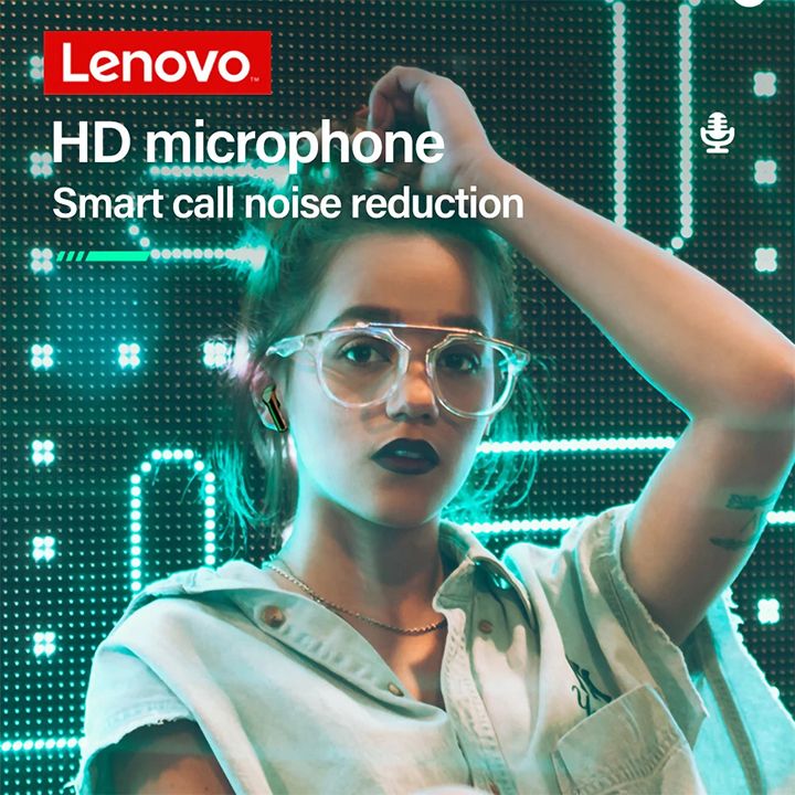 Lenovo ThinkPlus GM5 Bluetooth Earphones Wireless TWS Earbuds Headset Waterproof