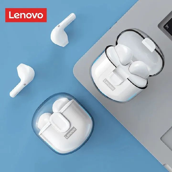 Lenovo LP12 Bluetooth Earphones Gaming Headset Wireless Waterproof Microphone Speaker Earbuds Reduce Noise Headphones