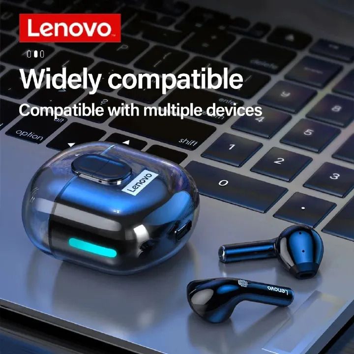 Lenovo LP12 Bluetooth Earphones Gaming Headset Wireless Waterproof Microphone Speaker Earbuds Reduce Noise Headphones
