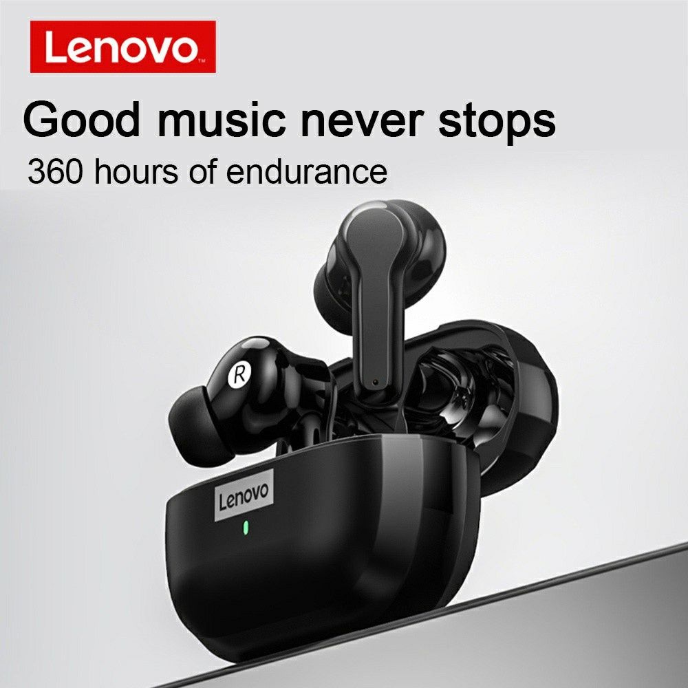 Lenovo LP1S Bluetooth Earphones Wireless Earphone In Ear Sports Gaming Noise Cancelling