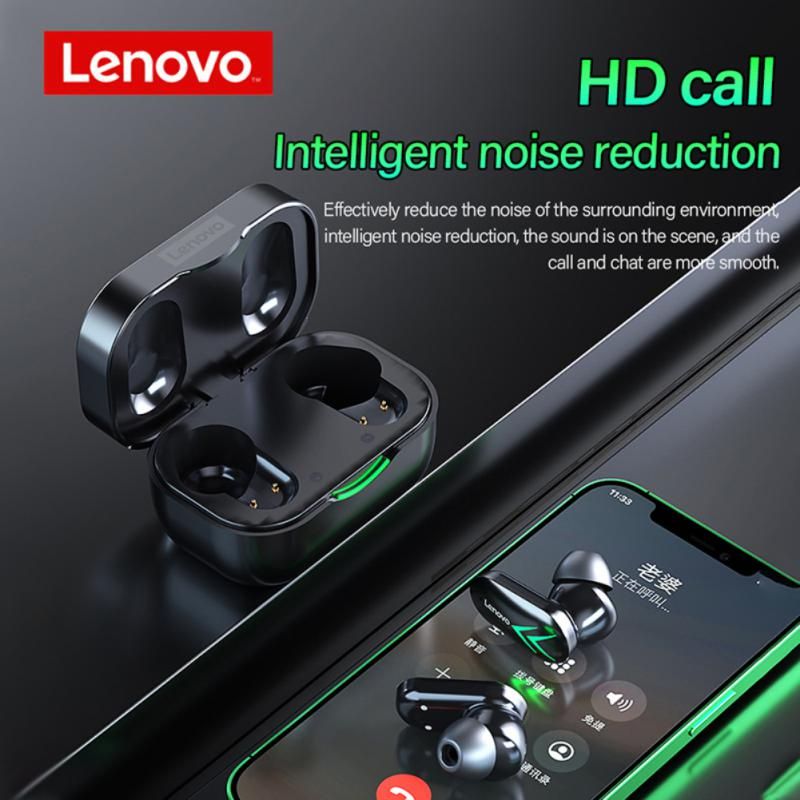 Lenovo Bluetooth Earphone XT82 HIFI Stereo Noise Reduction Headset With 300mAH Battery Box Waterproof Sport Earbuds