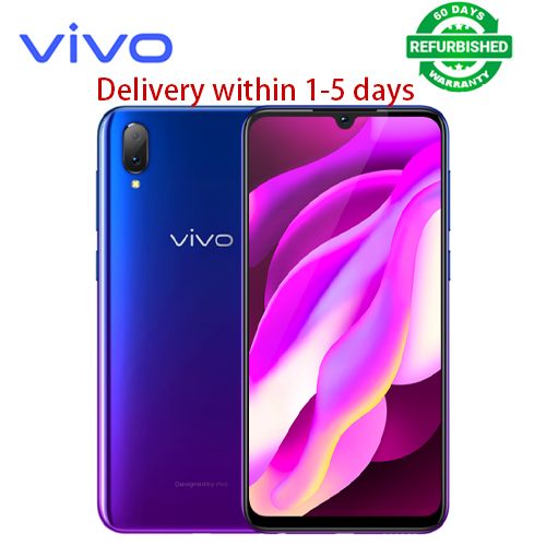 Refurbished VIVO Y97 6.3-inch 128GB 3315mAh 16MP+16MP Dual SIM 2G/3G/4G Smartphone random color,6GB+128GB