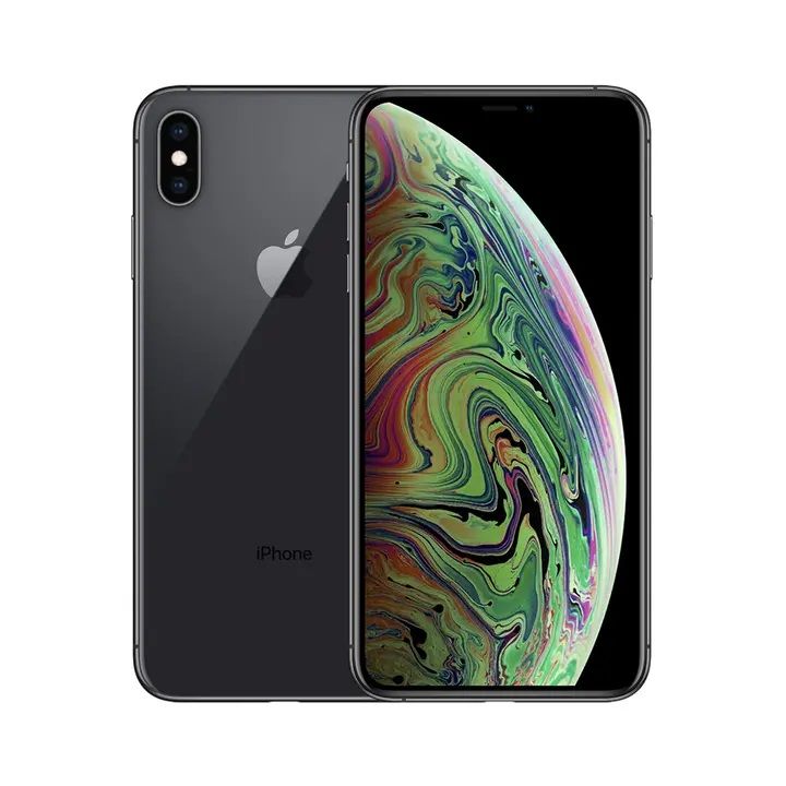 Refurbished iPhone XS Max 4GB+64GB Smartphone, 6.5 inch 12MP+12MP+7MP Smartphone