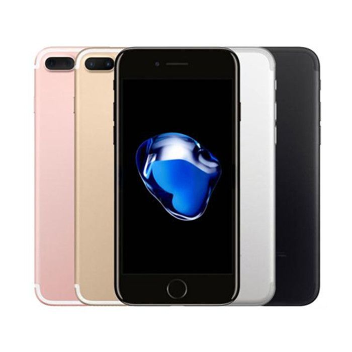Refurbished iPhone 7plus 32g / 128G Smart LTE Phone with 5.5 inch screen, dual 12MP front 8mp camera, fingerprint unlock, single sim, 2900mah battery