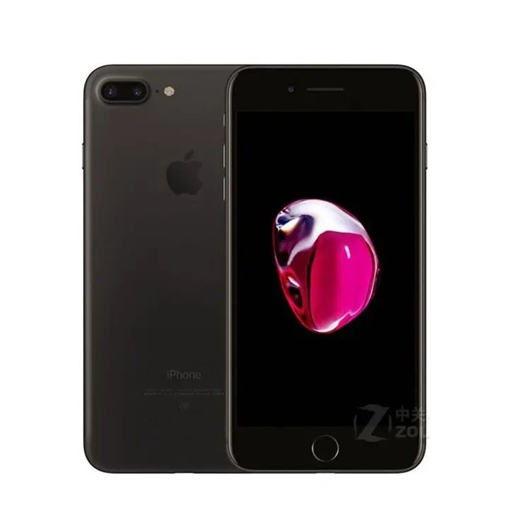 Refurbished iPhone 7plus 32g / 128G Smart LTE Phone with 5.5 inch screen, dual 12MP front 8mp camera, fingerprint unlock, single sim, 2900mah battery