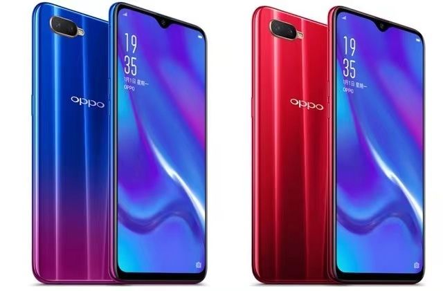 Refurbished oppo K1 Dual SIM Smartphone 6.4 inch 4G+64G/6+6416mp+25mp3600mAh Qualcomm Snapdragon 660AIE No Fingerprint Phone