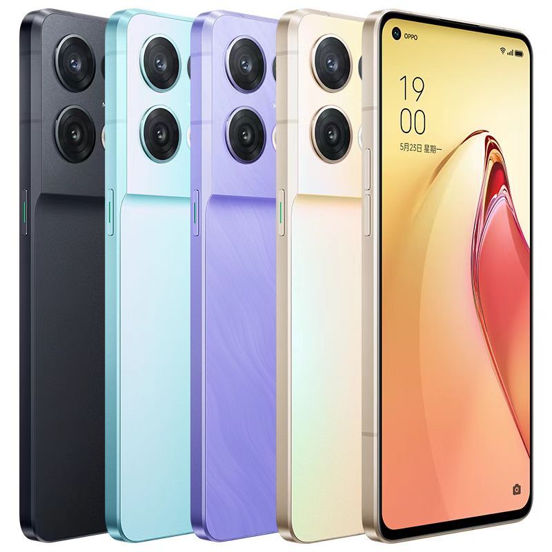 Refurbished OPPO Reno8 Pro dual-mode 5G original smartphone 6.62 inches 4500mAh 8/128GB+256GB 12/128GB+256GB  50MP + Sony IMX709 Front Camera  oppo phone