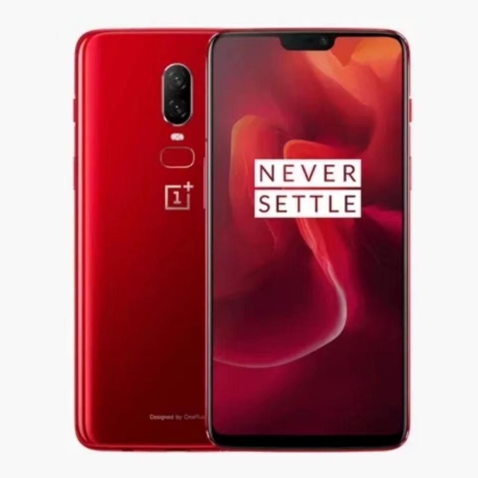 Refurbished OnePlus 6 Smartphone 6+64GB/8+128GB Dual Nano SIM Qualcomm Snapdragon 845 Rear Camera 16MP+20MP Front Camera 16MP Fingerprint and Facial Recognition
