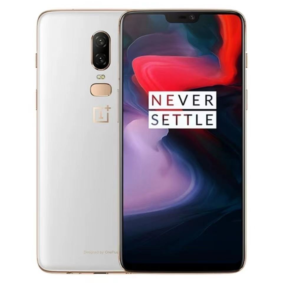 Refurbished OnePlus 6 Smartphone 6+64GB/8+128GB Dual Nano SIM Qualcomm Snapdragon 845 Rear Camera 16MP+20MP Front Camera 16MP Fingerprint and Facial Recognition