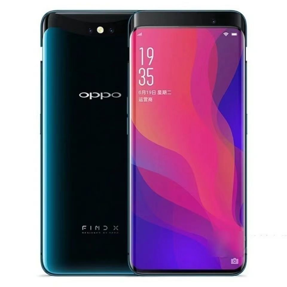 Refurbished oppo Findx Smartphone Lift Lens Curved Screen Facial Recognition 6.42 inches 8 256GB Camera: 20MP 16MP Front Camera: 25MP Qualcomm Snapdragon 845