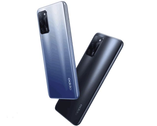 Refurbished OPPO A55 5G Smartphone 6.5 inch Released in 2021 5000mAh Fingerprint ID & Facial ID Dual SIM (Nano SIM Card) 13MP+8MP