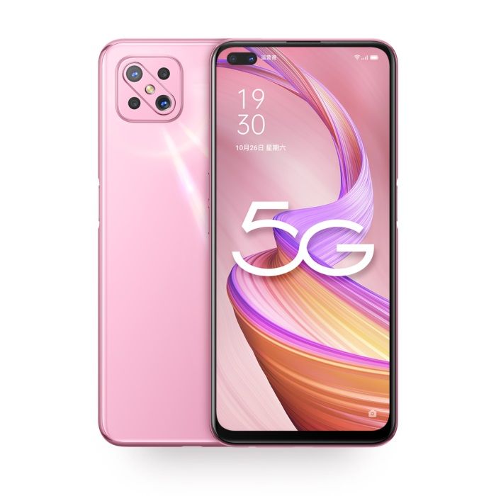 Refurbished oppo a92s 5g network smartphone 8GB/6GB+128GB 6.57 inch six camera 48MP+16MP dual sim 4G/5G mobile phone macro photography 4000mAh face recognition