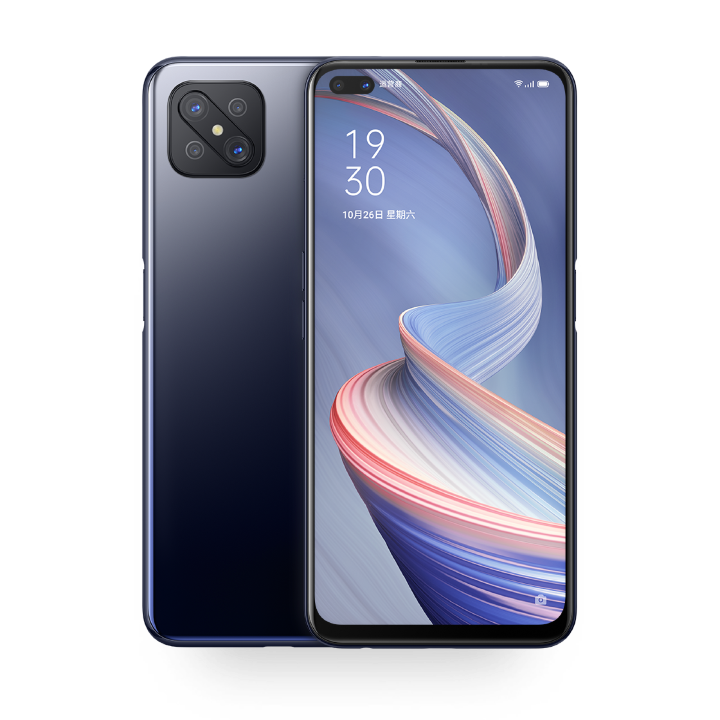 Refurbished oppo a92s 5g network smartphone 8GB/6GB+128GB 6.57 inch six camera 48MP+16MP dual sim 4G/5G mobile phone macro photography 4000mAh face recognition