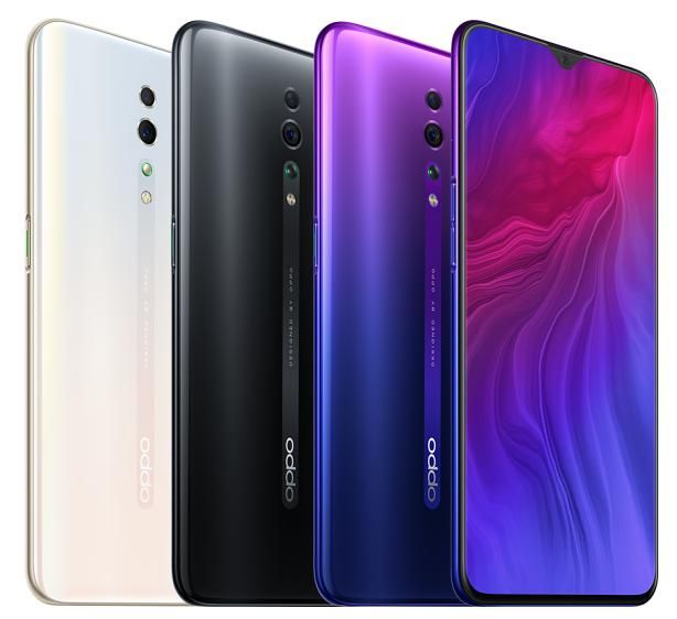 Refurbished oppo Reno z smartphone 8+128GB/6+256GB 6.4 inch 1920X1080 face unlock no fingerprint