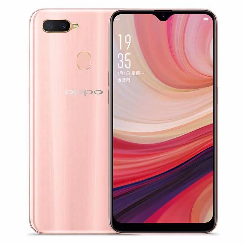 Refurbished  OPPOA7 a7 smart phone 64GB+4GB 6.2 inch fingerprint recognition, face recognition Front Camera16MP Rear Camera13MP+2MP 4230mAh 2G 3G 4G/LTE